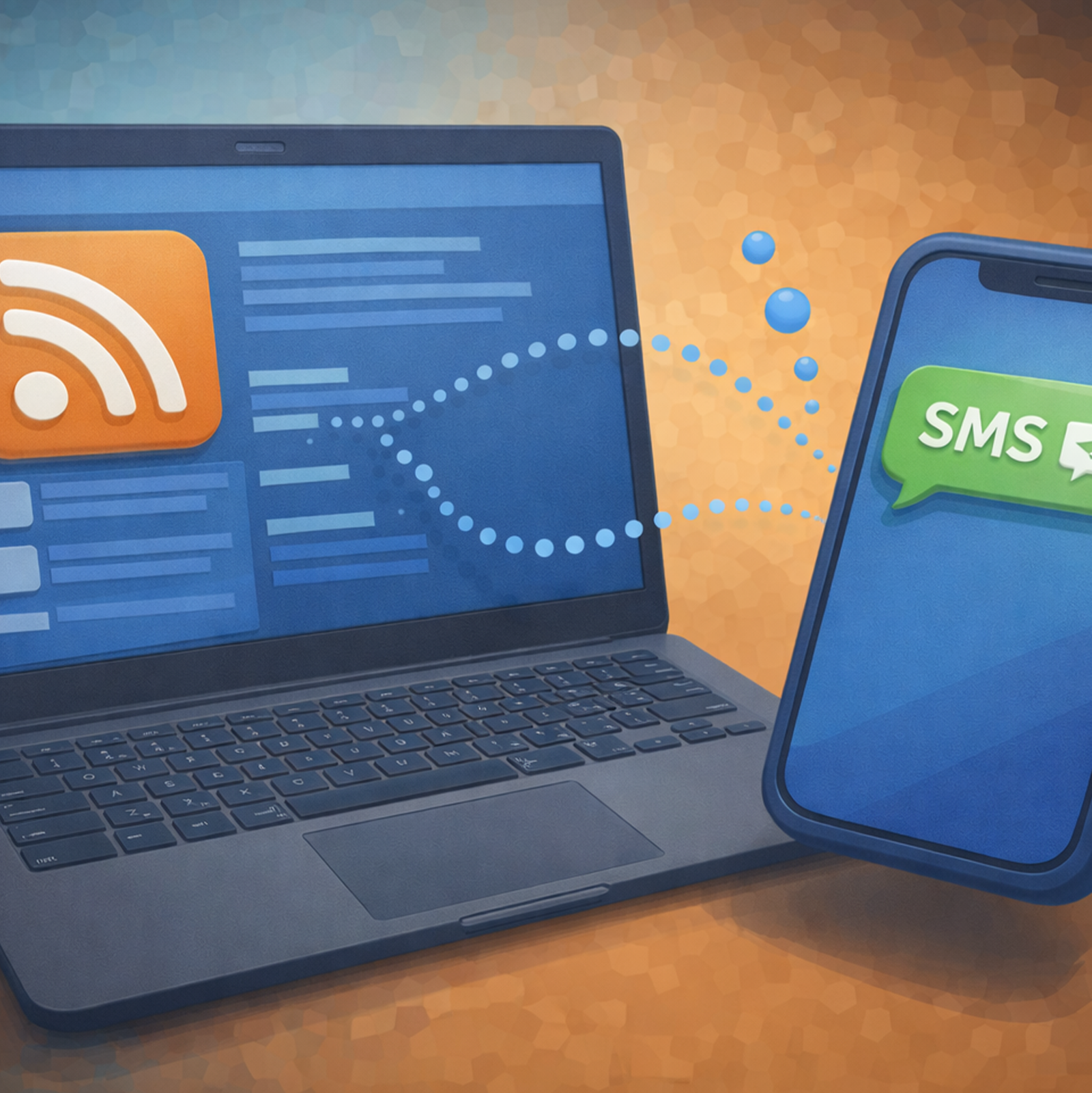 Screenshot der App-Seite zur Verwaltung von RSS-Automatisierungen